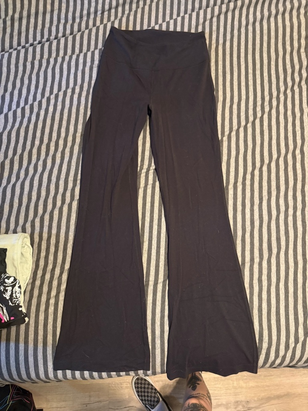 lululemon athletica Black Flared Leggings